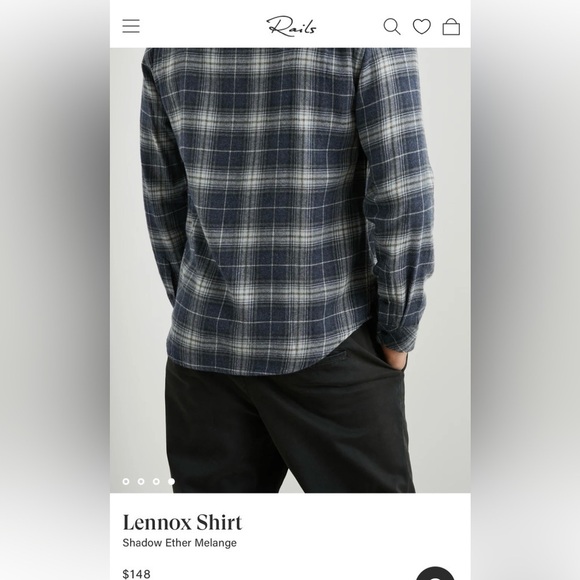 Rails Lennox Shirt - Picture 2 of 13